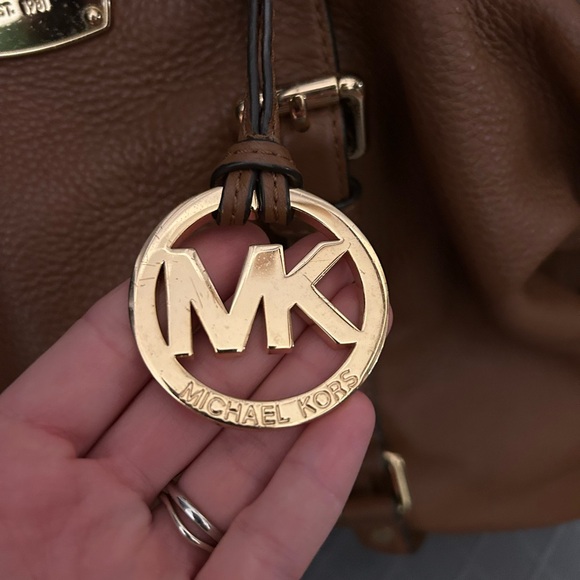 Michael Kors Tan Leather Satchel - Picture 3 of 6